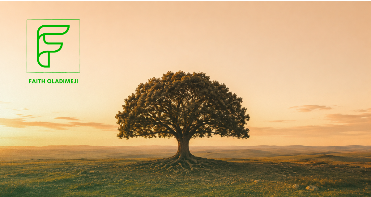 Grow or Become Irrelevant mature tree